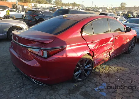 2019 Lexus Es 350 F Sport z USA, uszkodzony, nr VIN 58ABZ1B10KU043585
